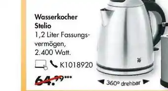 Galeria Wasserkocher Stelio Angebot