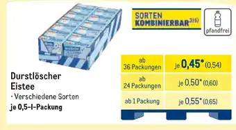 METRO Durstlöscher eistee Angebot