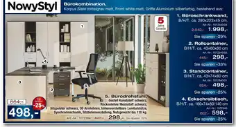 Möbel Inhofer Nowystyl bürokombination Angebot