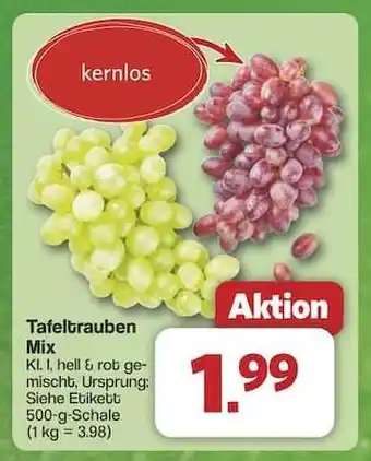 Famila Nord Ost Tafeltrauben Mix Angebot