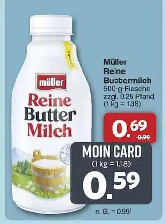 Famila Nord Ost MÜLLER Reine Buttermilch Angebot