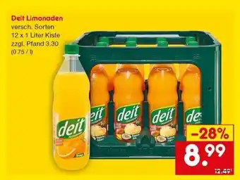 Netto Marken-Discount Deit Limonaden Angebot