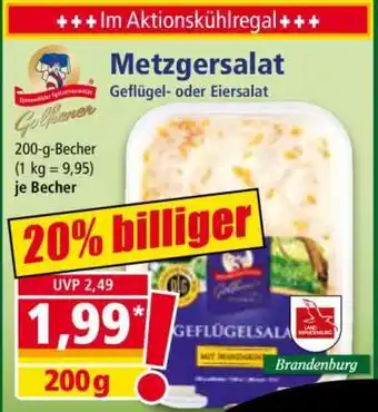 Norma Metzgersalat Angebot