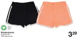 Zeeman Kindershorts Angebot