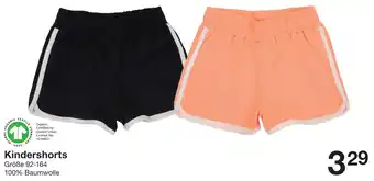 Zeeman Kindershorts Angebot