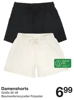 Zeeman Damenshorts Angebot