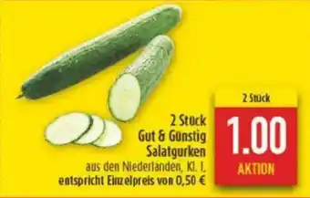diska Gut & Günstig Salatgurken Angebot