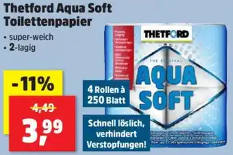 Thomas Philipps Thetford Aqua Soft Toilettenpapier Angebot