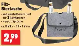 Thomas Philipps Filz Biertasche Angebot