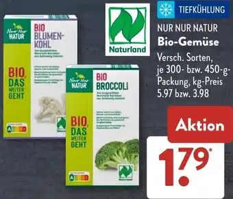 Aldi Süd NUR NUR NATUR Bio-Gemüse Angebot