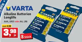 Thomas Philipps Varta Alkaline Batterien Longlife Angebot