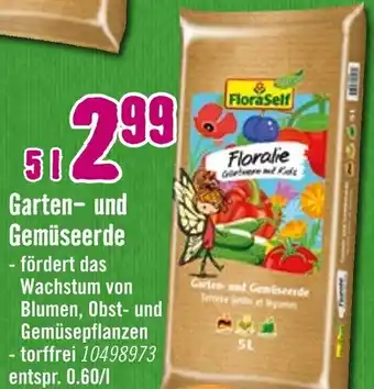 Hornbach FloraSelf Garten- und Gemüseerde Angebot