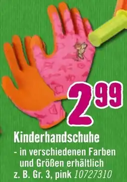 Hornbach Kinderhandschuhe Angebot