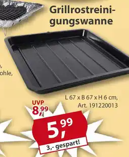 Sonderpreis Baumarkt Grillrostreini- gungswanne Angebot