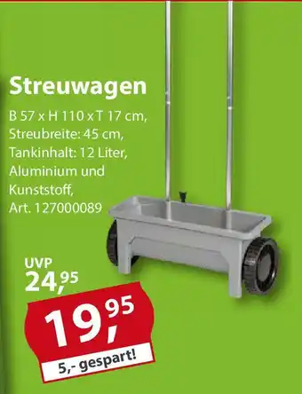 Sonderpreis Baumarkt Streuwagen Angebot