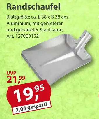 Sonderpreis Baumarkt Randschaufel Angebot