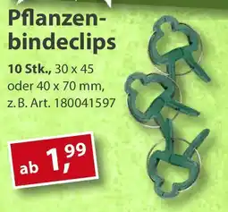 Sonderpreis Baumarkt Pflanzenbindeclips Angebot