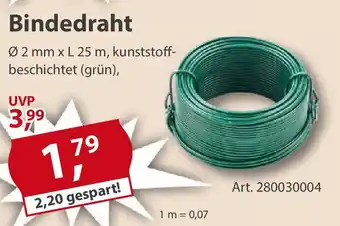 Sonderpreis Baumarkt Bindedraht Angebot