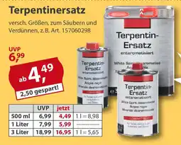 Sonderpreis Baumarkt Terpentinersatz Angebot
