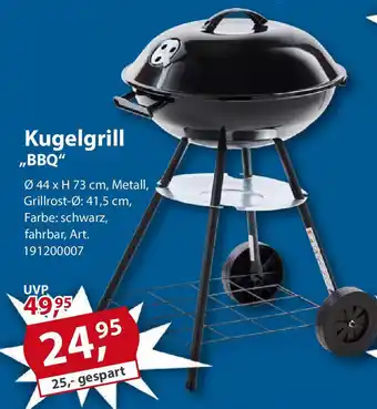 Sonderpreis Baumarkt Kugelgrill ,,BBQ" Angebot
