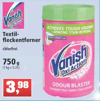 Thomas Philipps Vanish Oxi Action Textilfleckentferner 750g Angebot