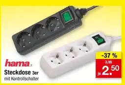 Zimmermann Hama steckdose 3er Angebot