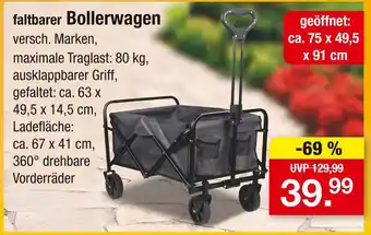 Zimmermann Faltbarer bollerwagen Angebot
