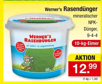 Zimmermann Werner's rasendünger Angebot