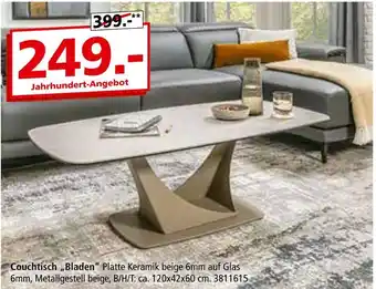 Segmüller Couchtisch bladen Angebot