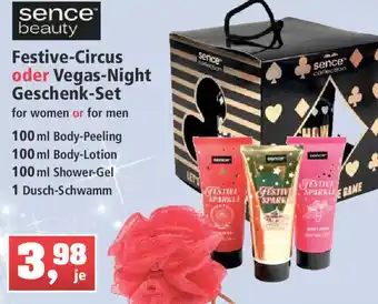 Thomas Philipps Sence Beauty Festive Circus oder Vegas Night Geschenk Set Angebot