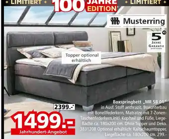 Segmüller Musterring boxspringbett „mr sb 01“ Angebot