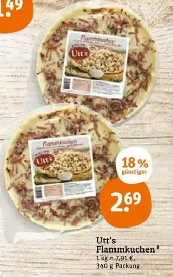 tegut Utt's Flammkuchen 1kg Angebot