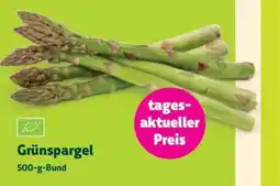 Biomarkt Grünspargel Angebot