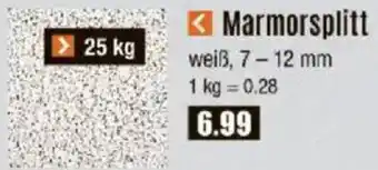 V Baumarkt Marmorsplitt Angebot