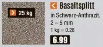 V Baumarkt Basaltsplitt Angebot