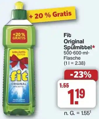 Famila Nord West Fit Original Spülmittel Angebot