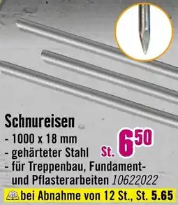 Hornbach Schnureisen Angebot