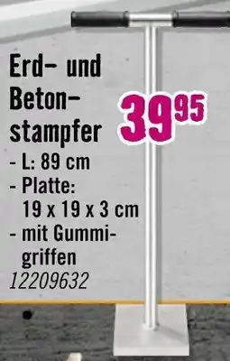 Hornbach Erd- und Betonstampfer Angebot