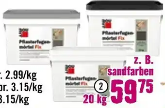 Hornbach Pflasterfugenmörtel Angebot
