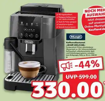Kaufland Kaffeevollautomat ECAM 223.61.GB Angebot