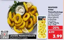 Kaufland SEAFOOD 4YOU Tintenfischringe Angebot