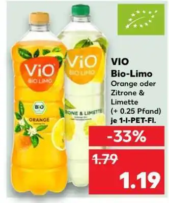 Kaufland VIO Bio-Limo Angebot