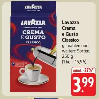 Edeka Lavazza Crema e Gusto Classico Angebot
