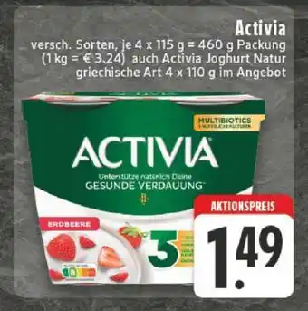 Edeka ACTIVIA Angebot