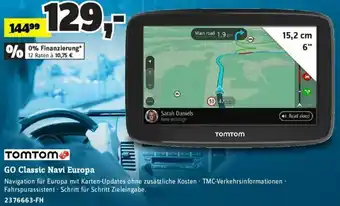 Conrad Tomtom Go Classic Navi Europa Angebot