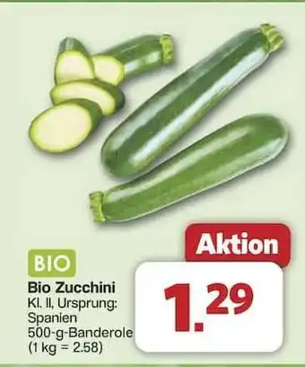 Famila Nord Ost Bio Zucchini Angebot
