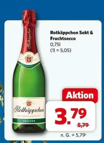 Famila Nord Ost Rotkäppchen Sekt/Fruchtsecco Angebot