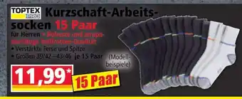 Norma Kurzschaft-Arbeits-socken 15 Paar Angebot