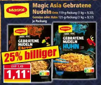 Norma Maggi Asia Gebratene Nudeln Angebot