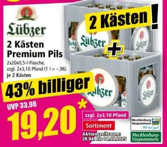 Norma 2 Kästen Premium Pils Angebot